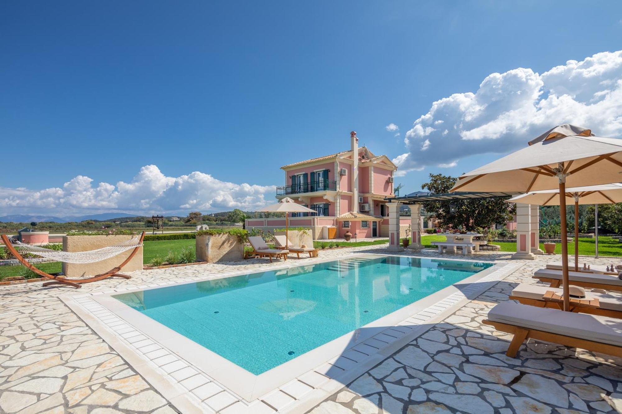 Villa Rose Corfu Almiros Beach Bagian luar foto