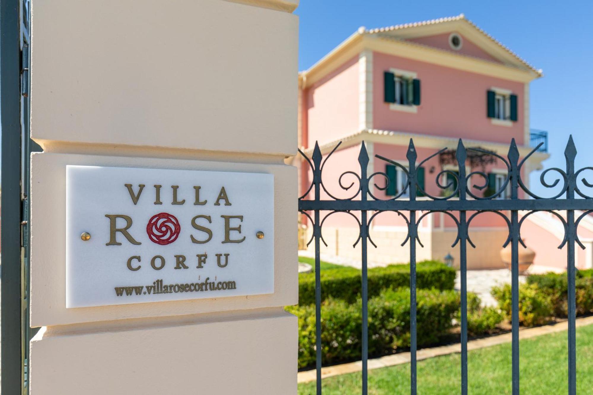 Villa Rose Corfu Almiros Beach Bagian luar foto