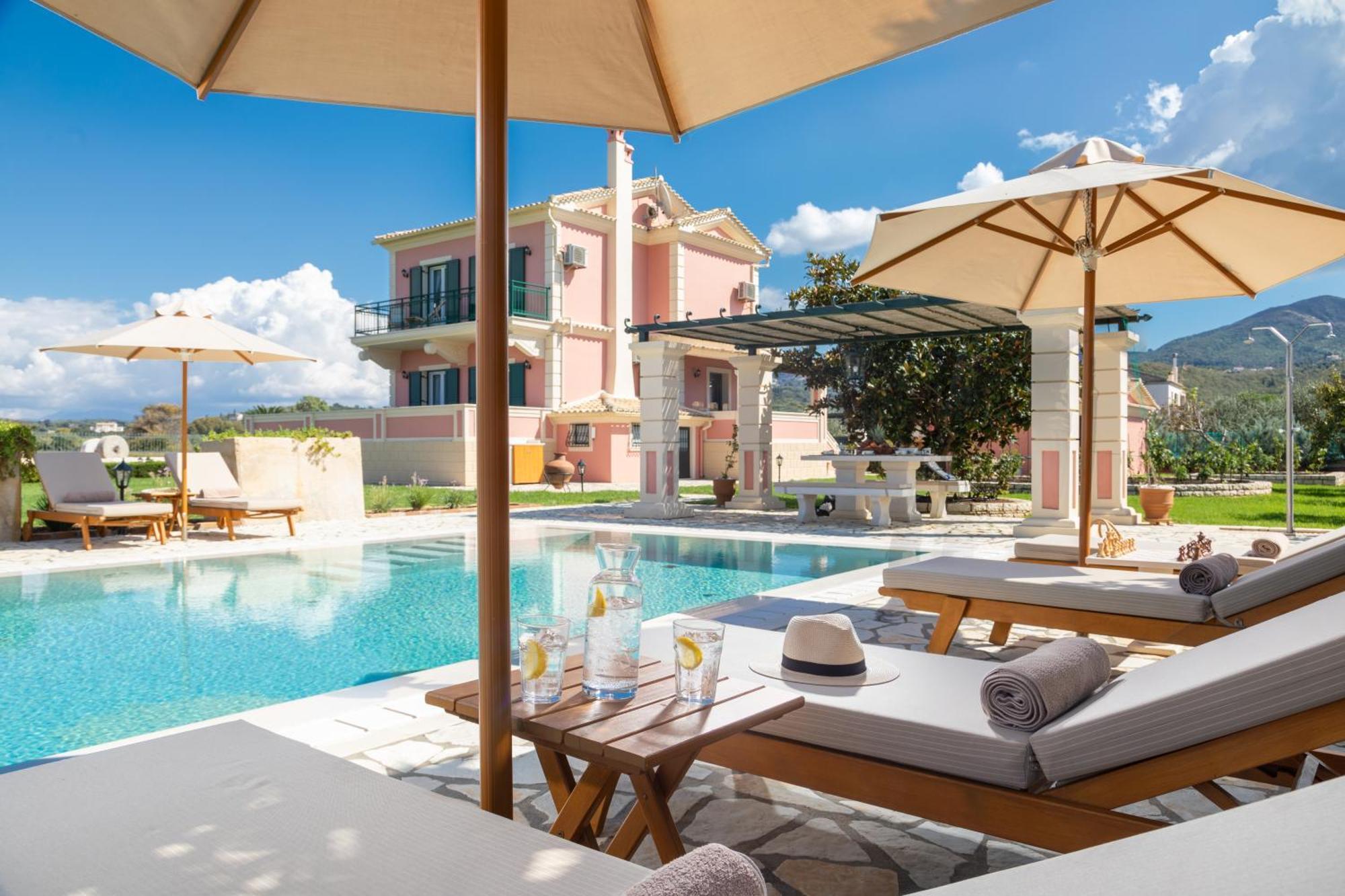 Villa Rose Corfu Almiros Beach Bagian luar foto